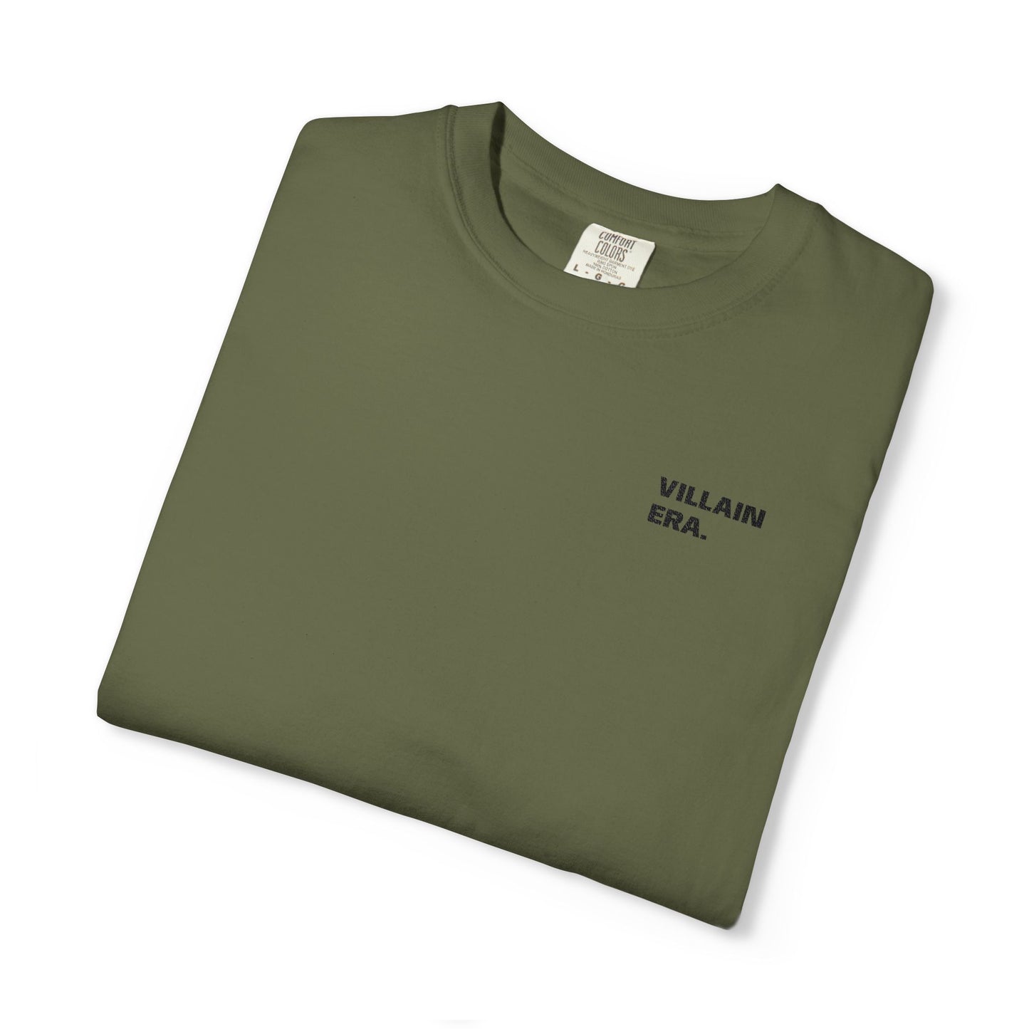 Villain Era Embroidered Tee — Hemp