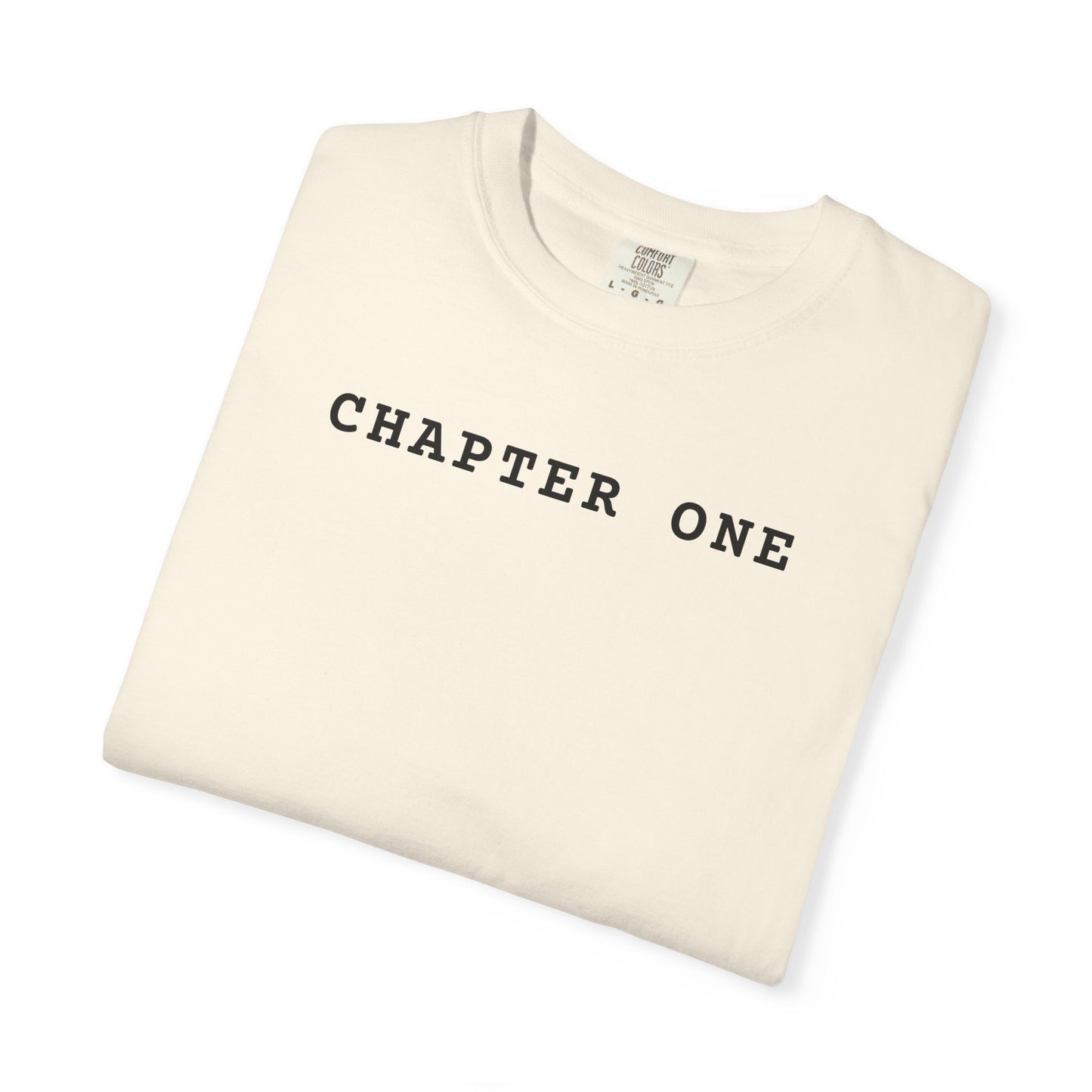 Chapter One Dark Aesthetic T-Shirt - Off White (Ivory)