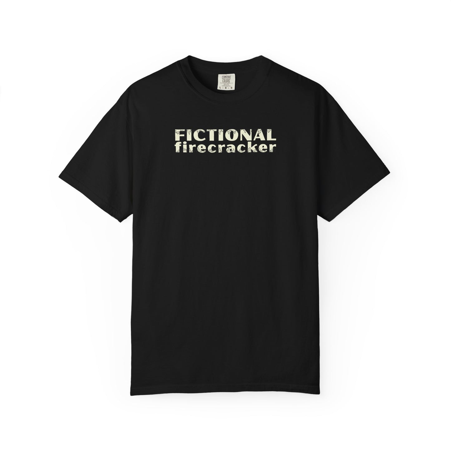 Fictional Firecracker T-shirt - Black