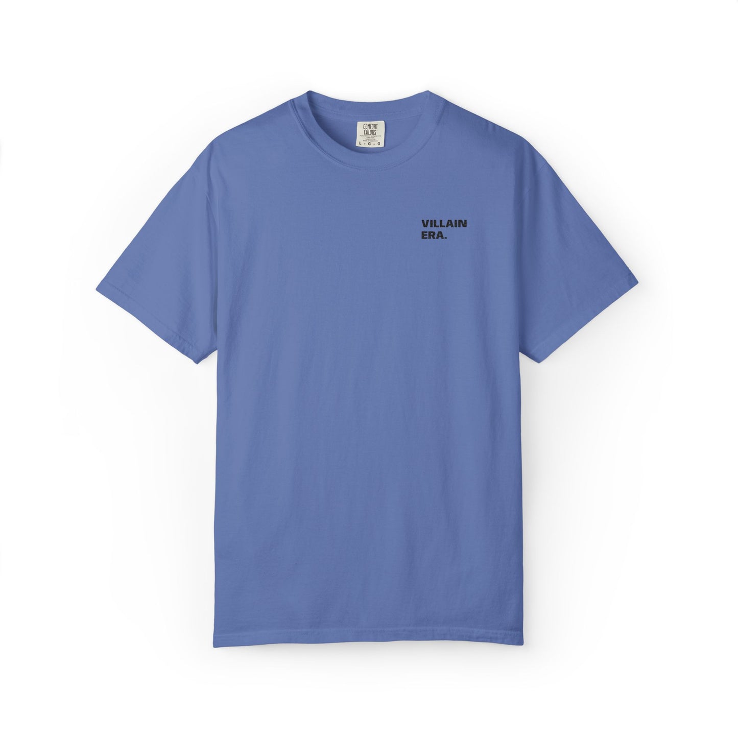 Villain Era Embroidered Tee - Blue